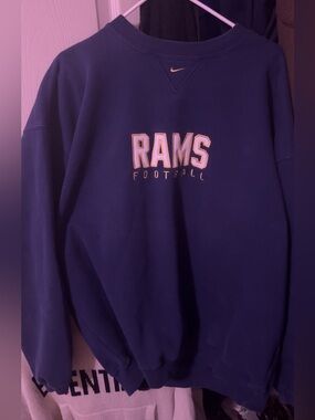 Vintage Nike rams crewneck